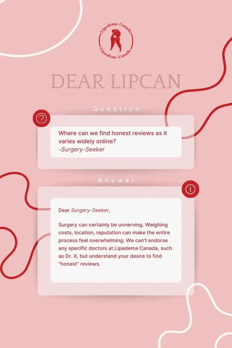 Dear LipCan blog seeking surgery in Canada.