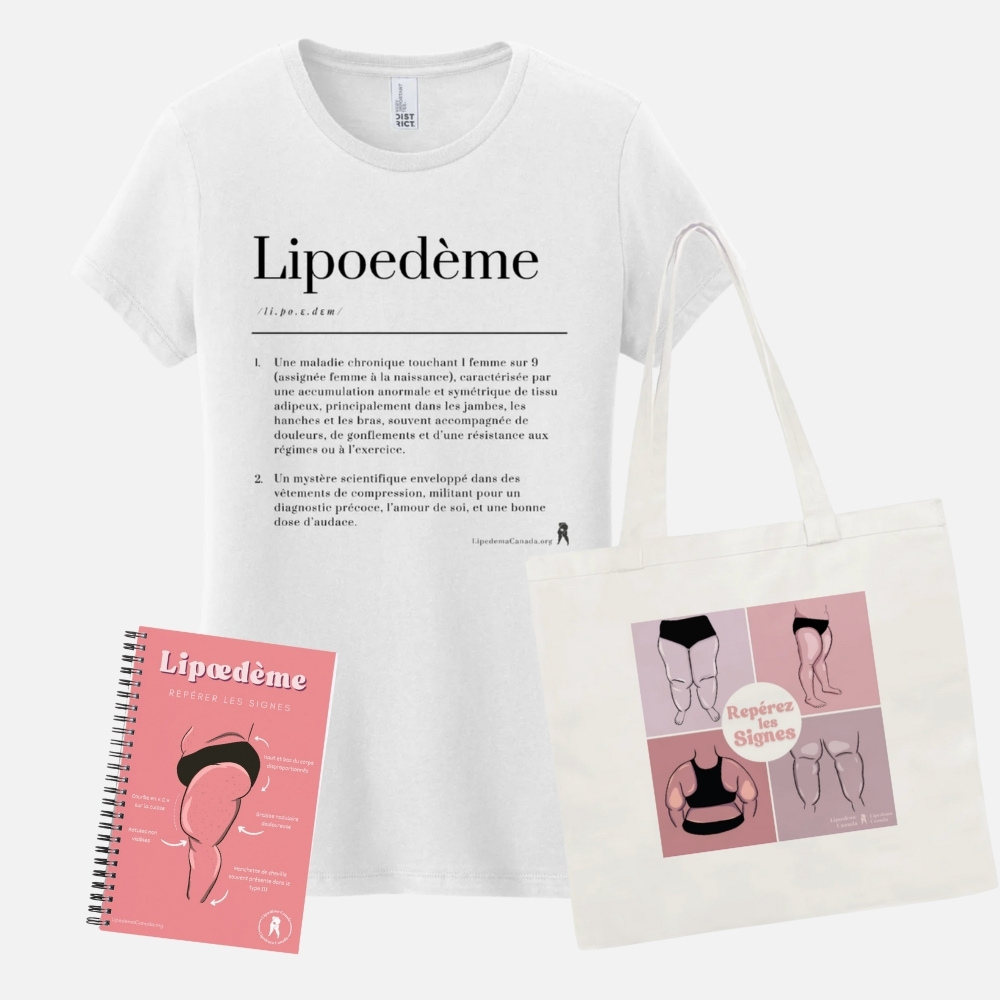 Mois de la sensibilisation au lipœdème : Trousse F