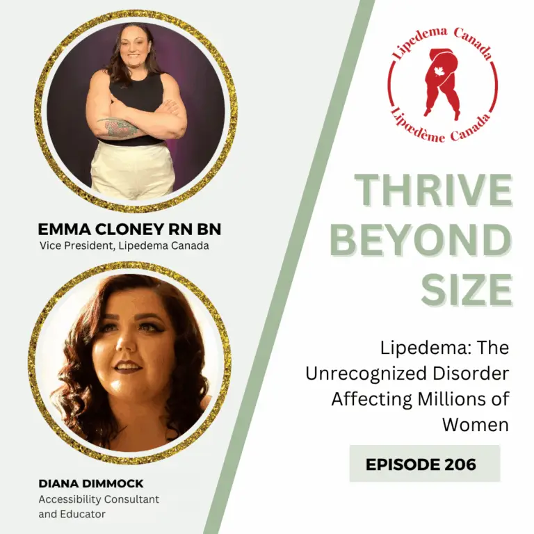 Thrive at Any Size Podcast - Lipedema Episode 206
