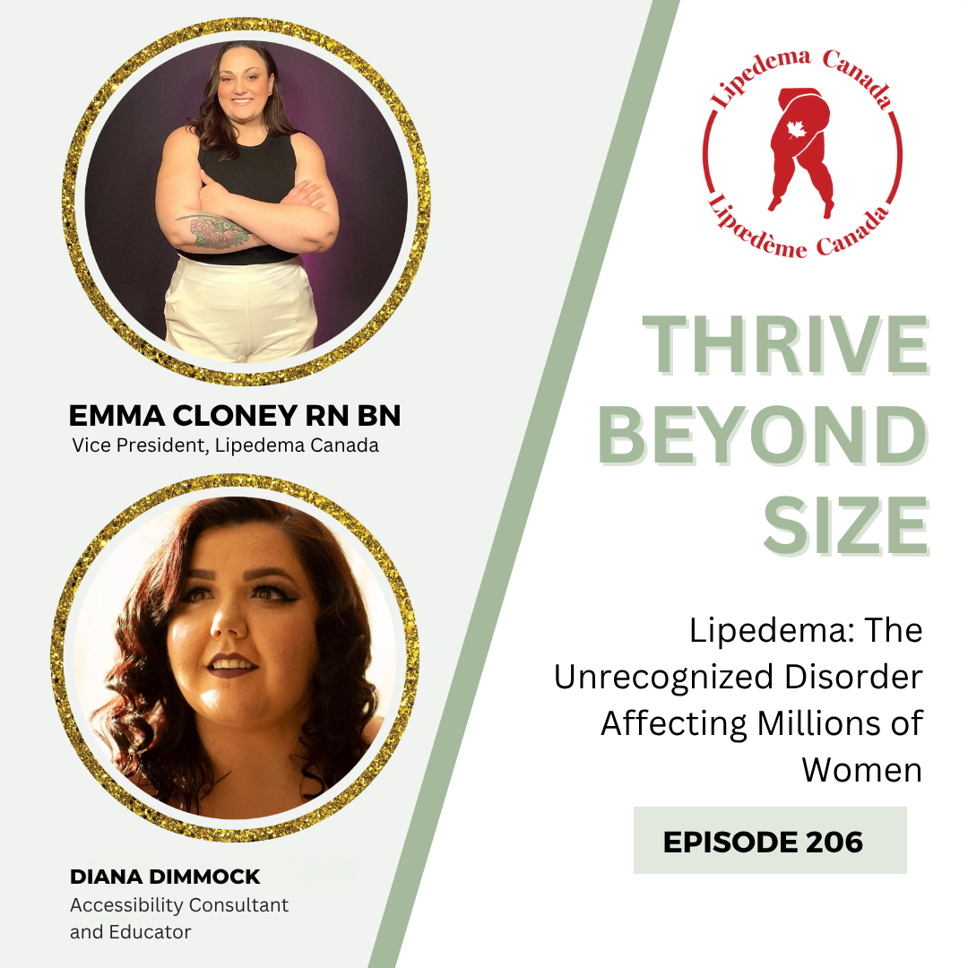 Thrive at Any Size Podcast - Lipedema Episode 206